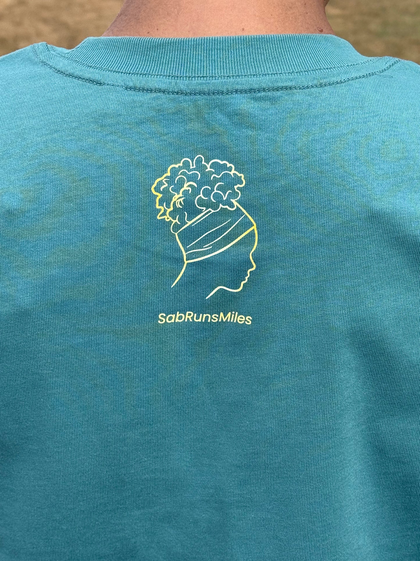 SabsRunMiles Cotton Tee - Move With Purpose